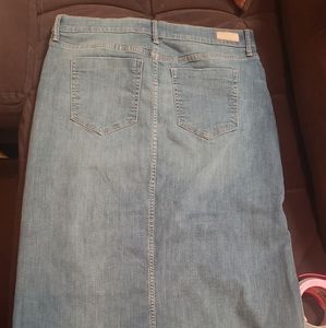 ZARA BLUE JEAN SKIRT